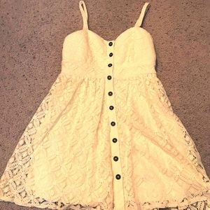 Charlotte Russe Yellow Sundress Summer Sun Sz S